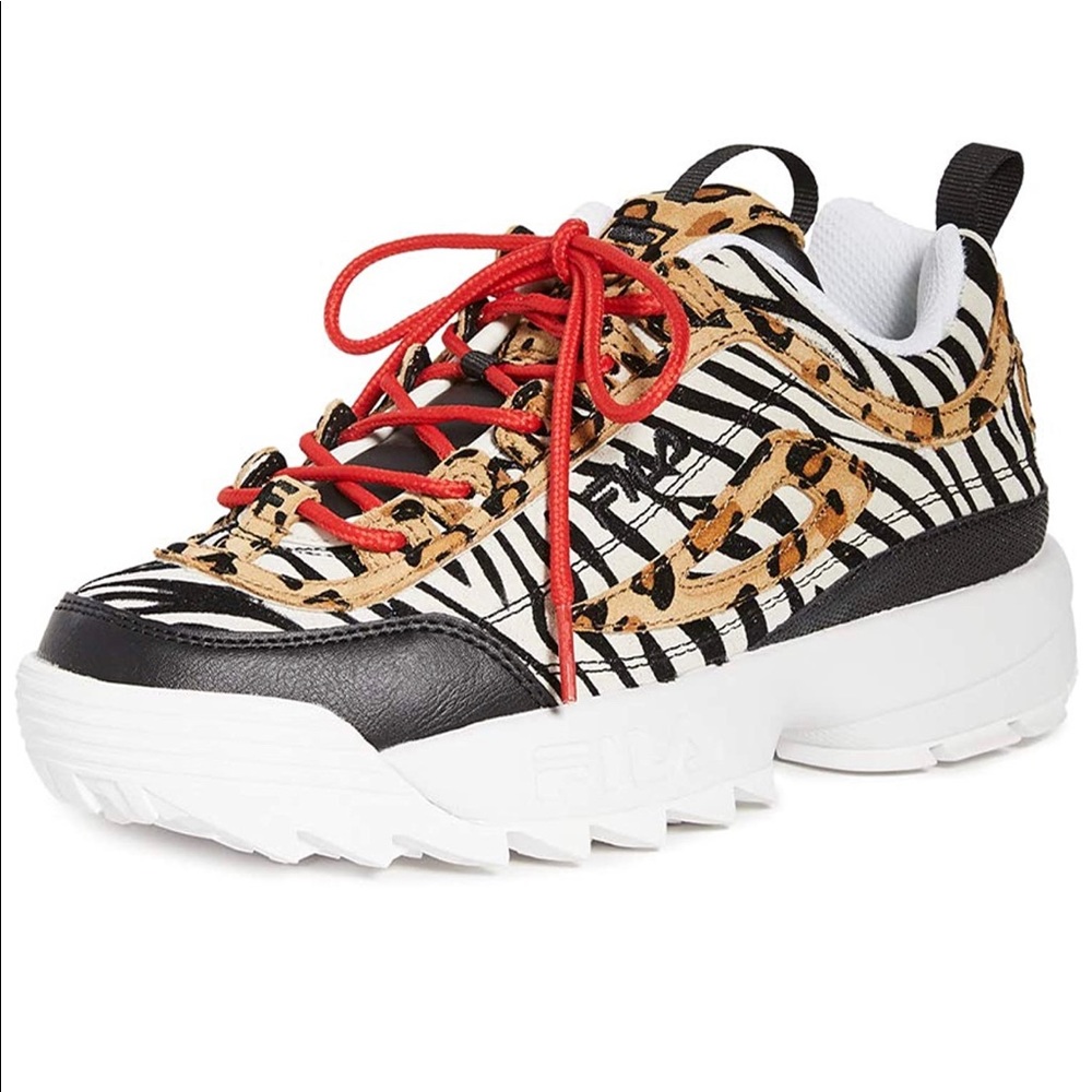 Fila Women's Disruptor II Animal Sneakers